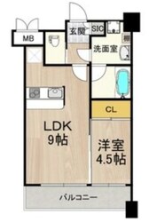 プレジオ緑地公園の物件間取画像